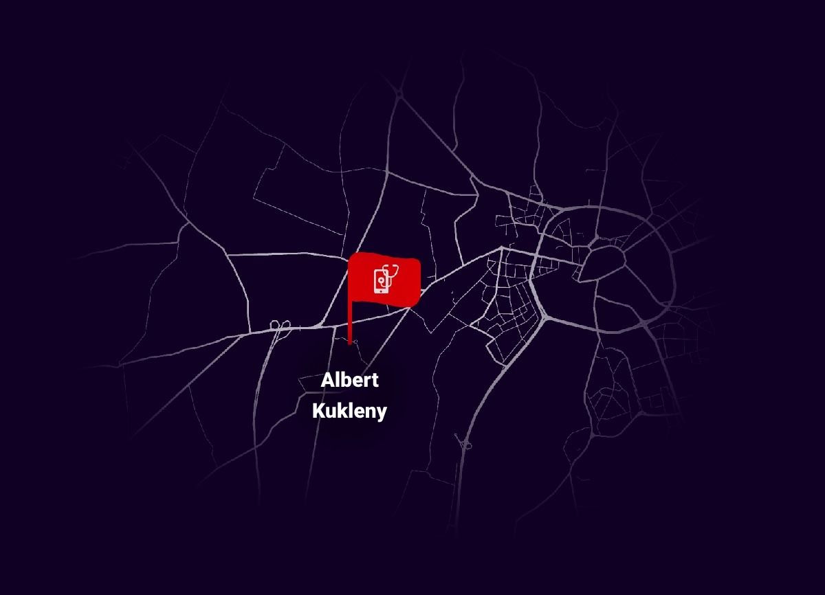 Mapa - Pickup Servis Kutnohorská 226, Hradec Králové